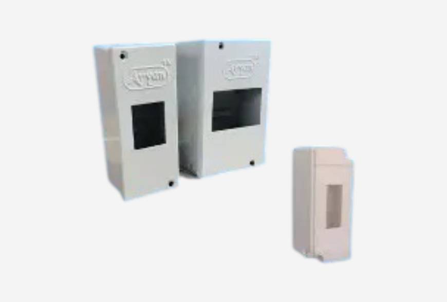 2 & 4 Pole MCB Metal Mount Box