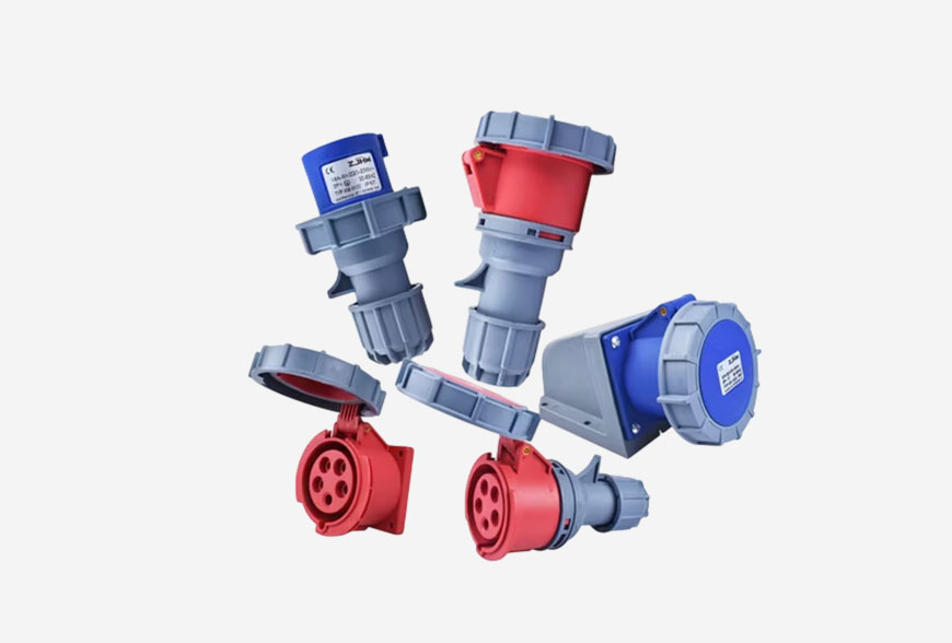 IP 67  industrial plug socket 
